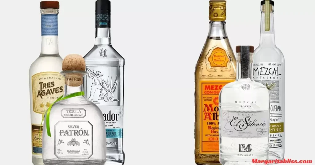 Types of Tequila Used