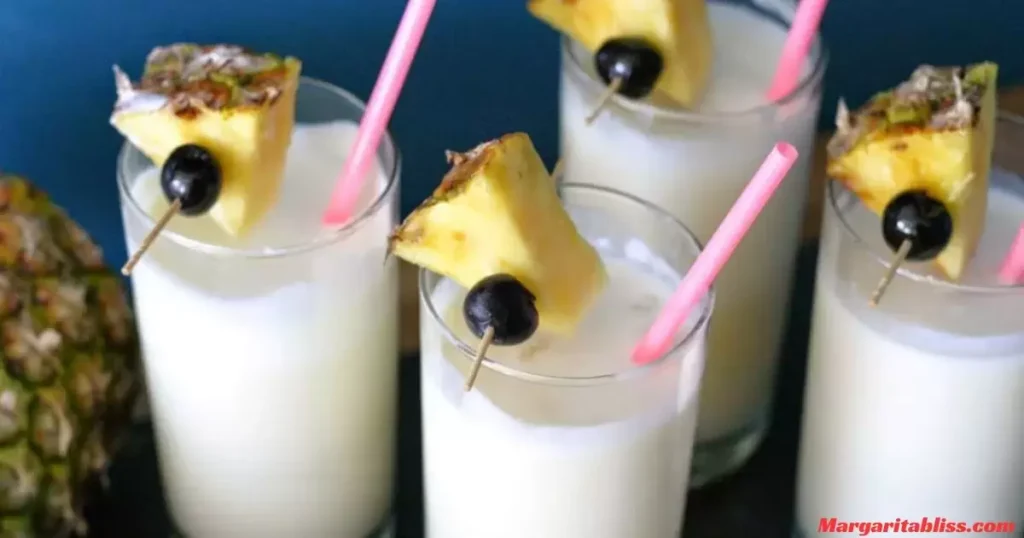 Pina Colada Margarita 3 Best Garnishes