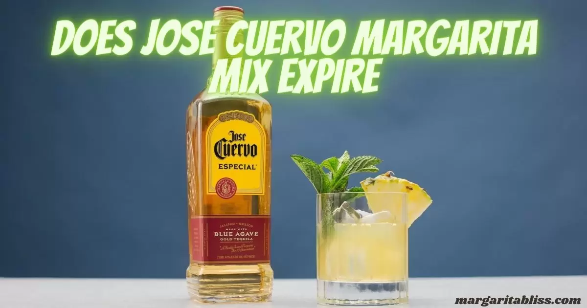 Does Jose Cuervo Margarita Mix Expire